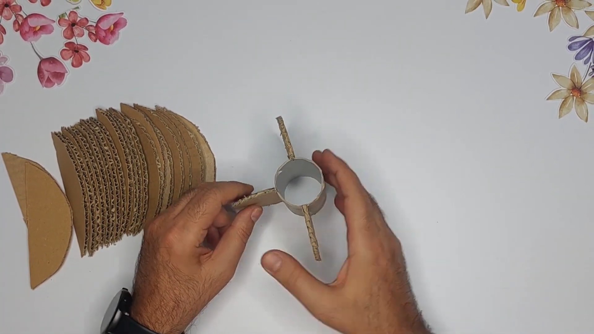 Jute Seil Vase selber machen