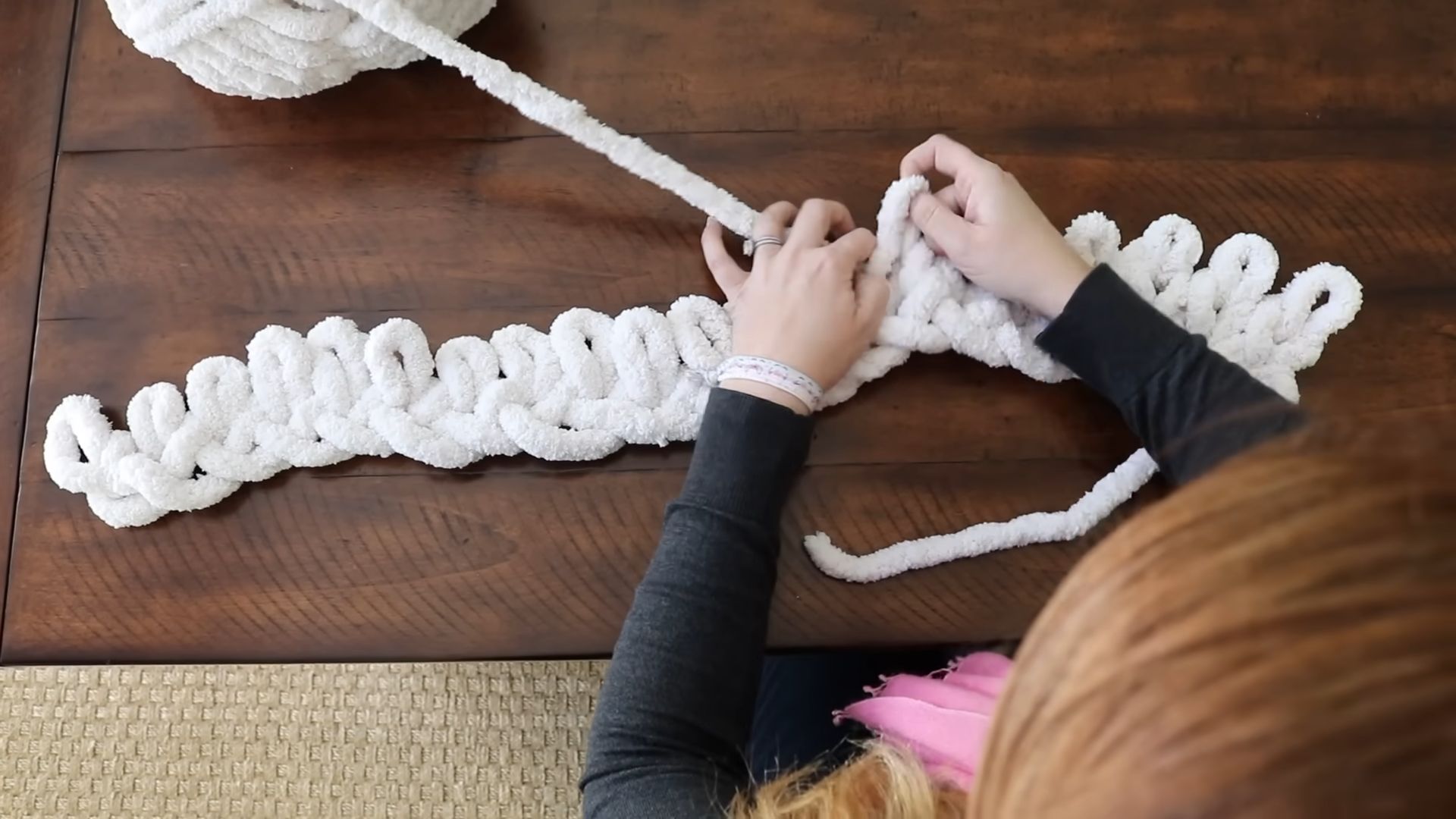 DIY Strickdecke Anfänger