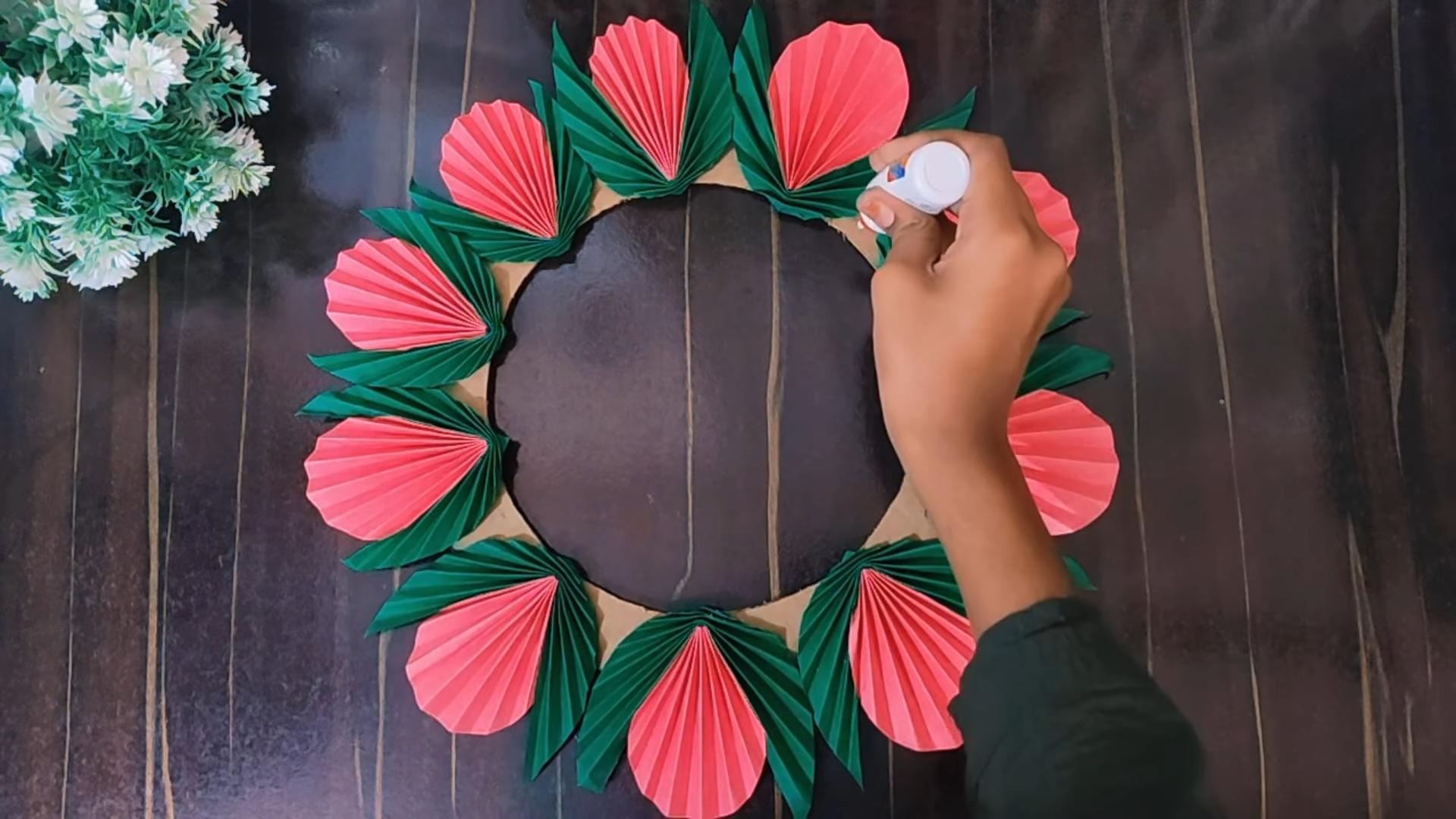 DIY Papier Wanddeko Ideen