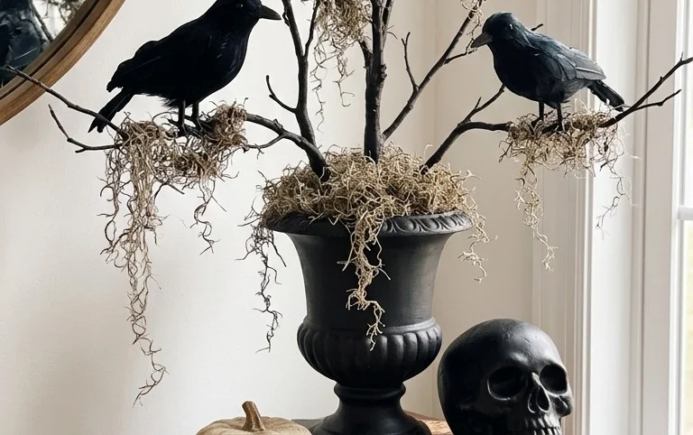 DIY Halloween Tree Porch Decor | Easy, Budget-Friendly & Spooky
